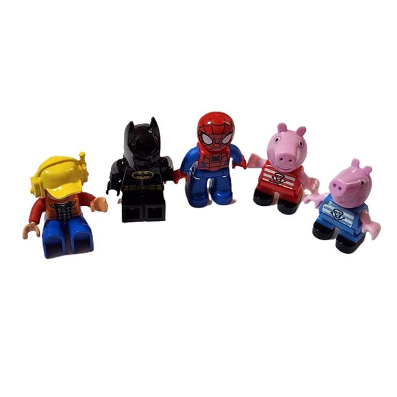 Lego Duplo Character Figures – Set of 5 Preschool Toy - Picture 1 of 9